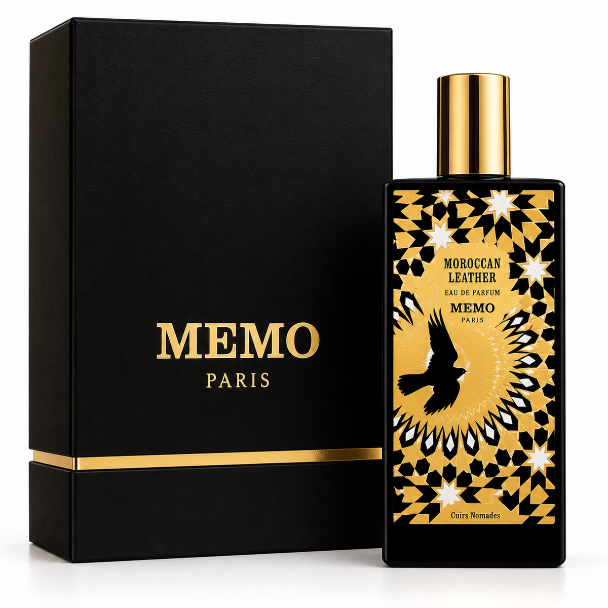Memo Paris Moroccan Leather Eau de Parfum – Unisex 2.5 oz (75 ml)