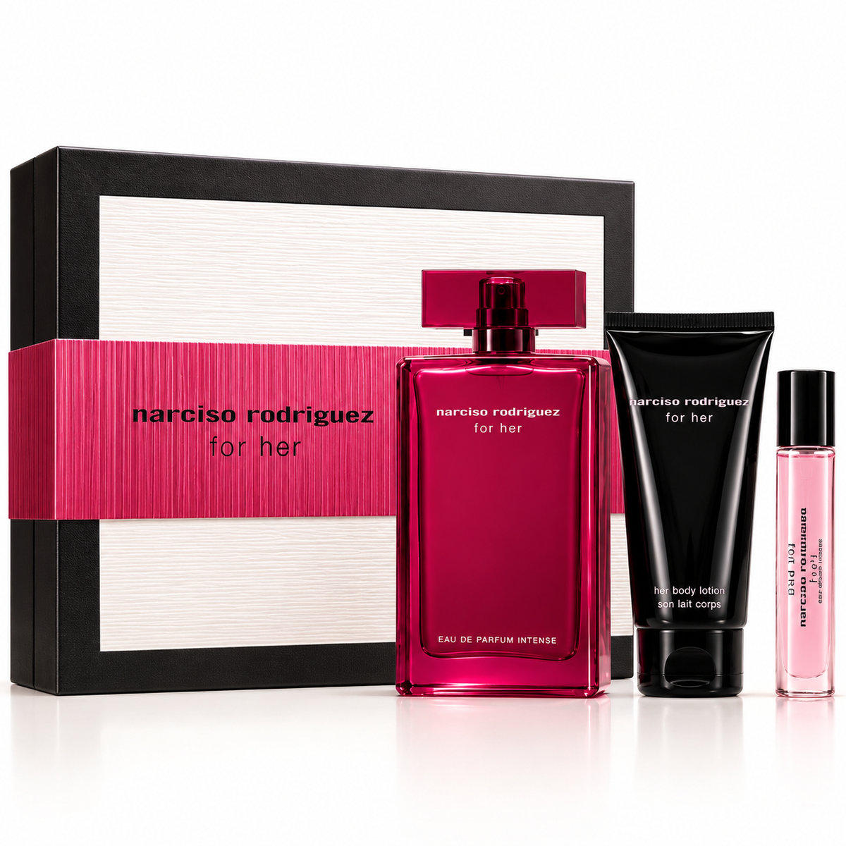 Narciso Rodriguez For Her Intense Eau de Parfum 3-Piece Gift Set for Women