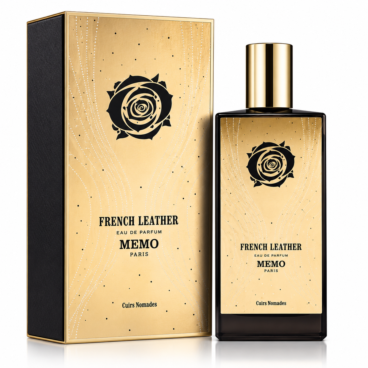 Memo Paris French Leather Eau de Parfum – Unisex 2.5 oz (75 ml)