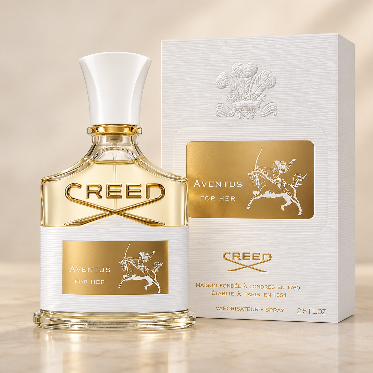 Creed Aventus For Her Eau de Parfum – 2.5 oz / 75 ml