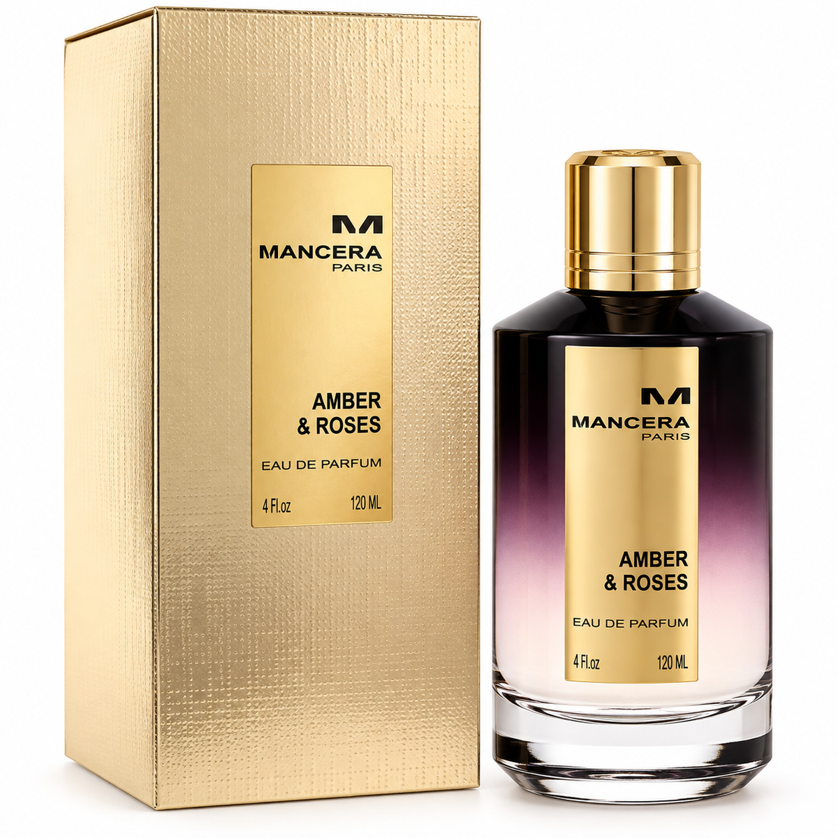 Mancera Amber & Roses Eau de Parfum 4.0 oz (120 ml) – Unisex