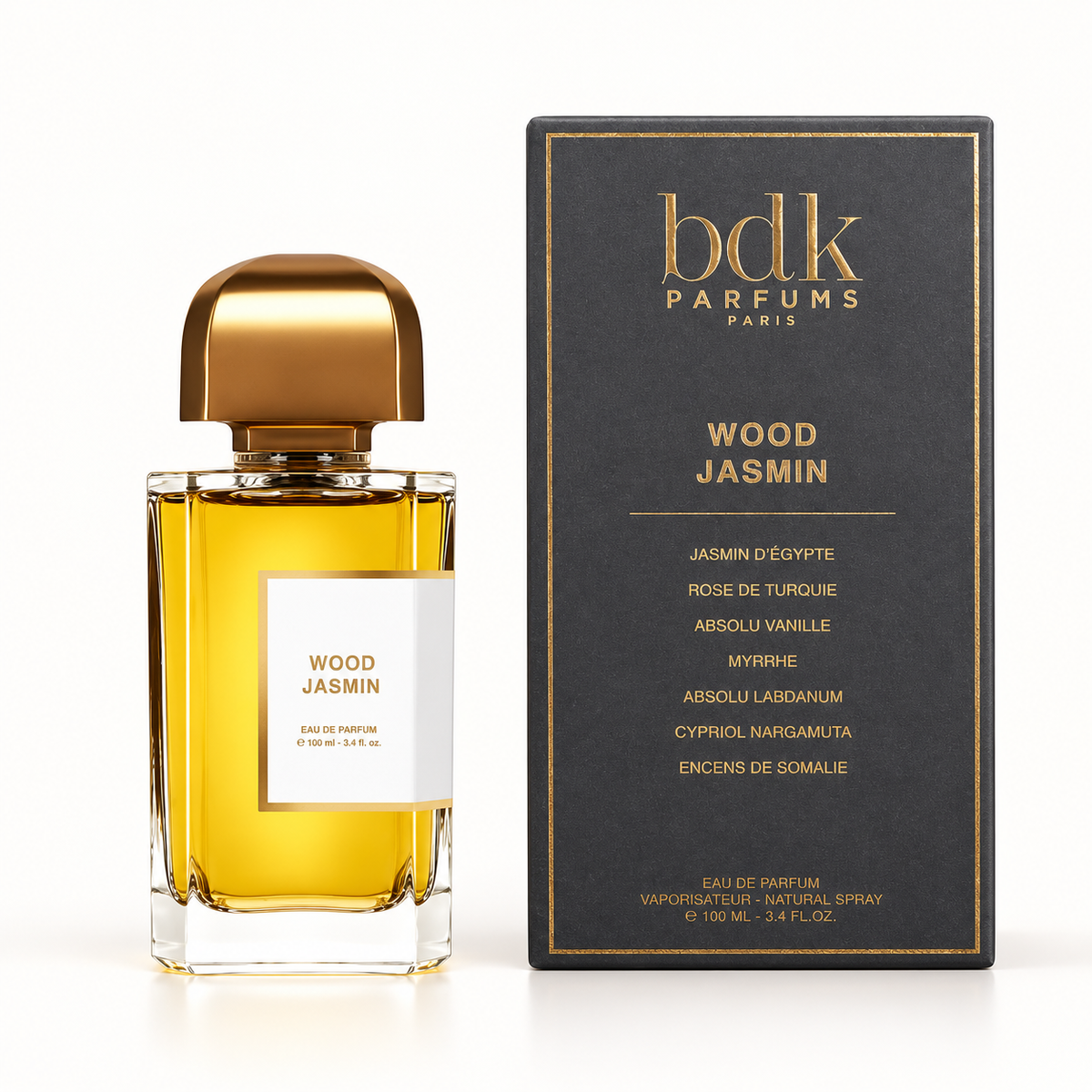 BDK Parfums Wood Jasmin Eau de Parfum – Unisex 3.4 oz (100 ml)