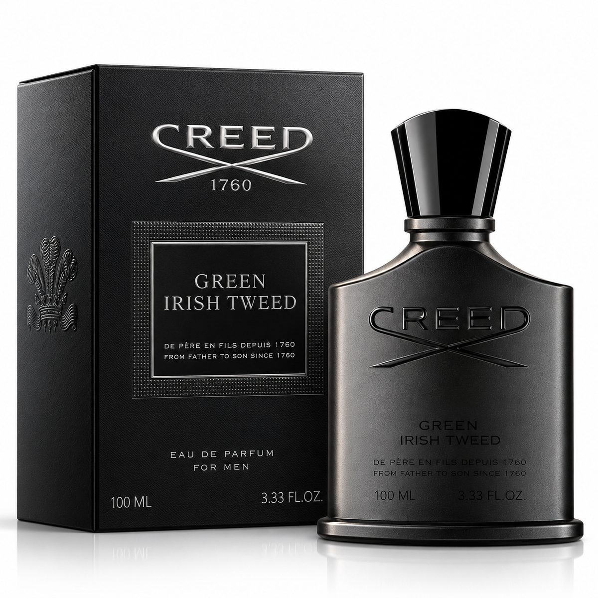 Creed Green Irish Tweed Eau de Parfum 3.3 oz (100 ml) – Men's Luxury Fragrance