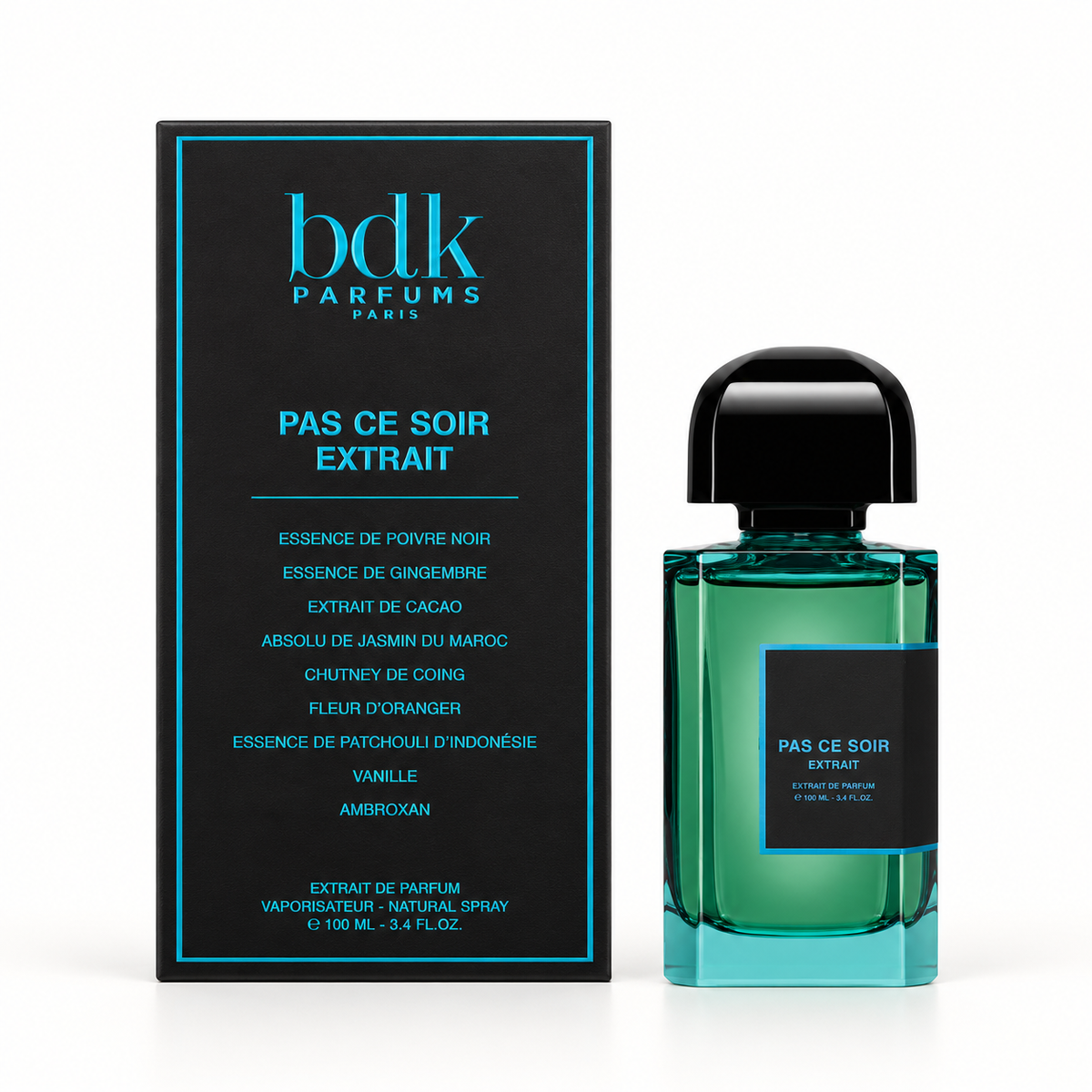 BDK Parfums Pas Ce Soir Extrait de Parfum – Unisex 3.4 oz (100 ml)